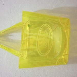 90s mossimo clear handbag